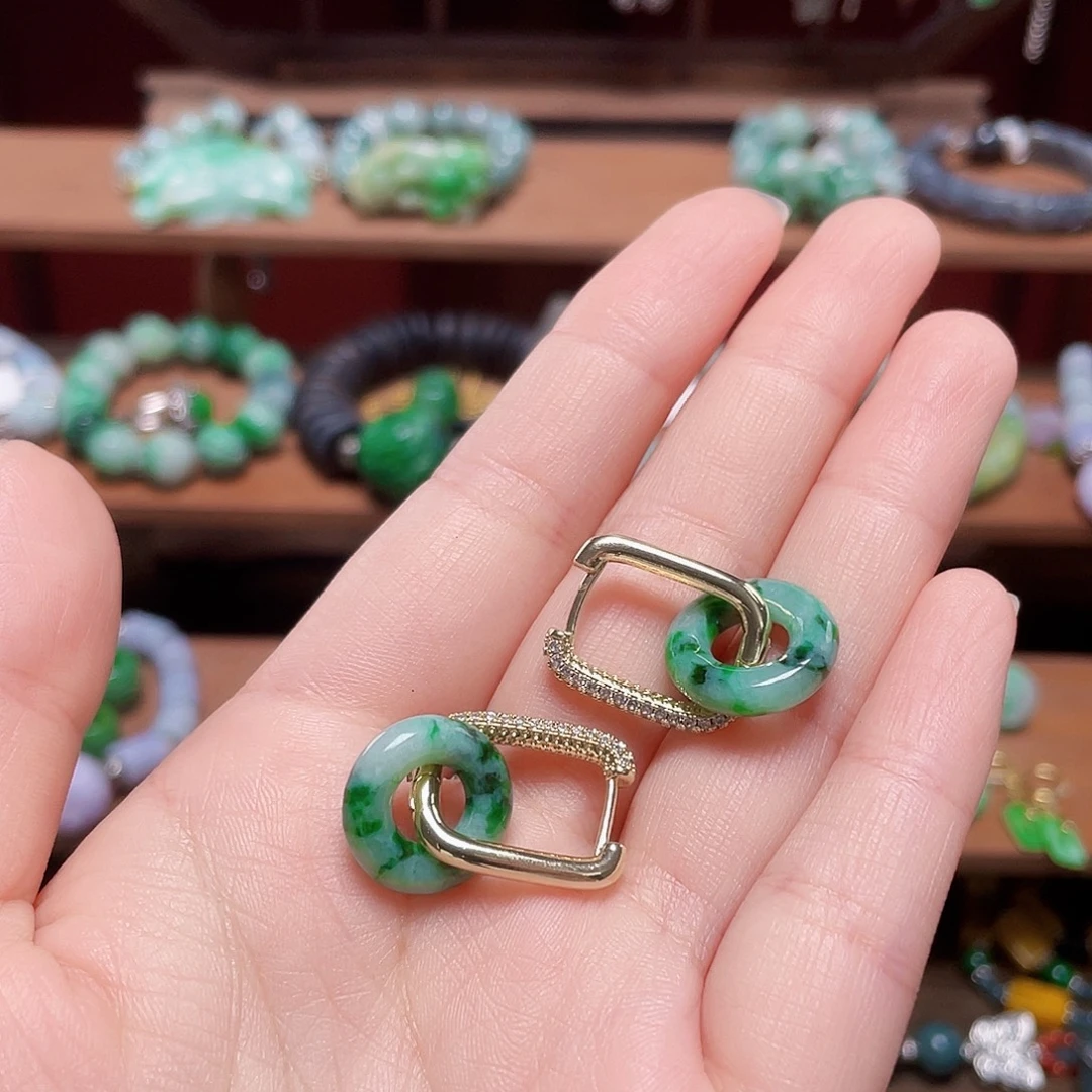 书***林未镶嵌手链翡翠饰品