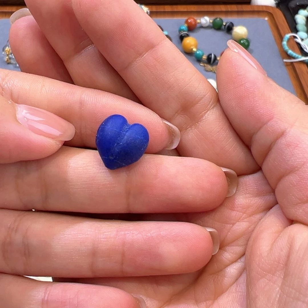 青金石未镶嵌配件