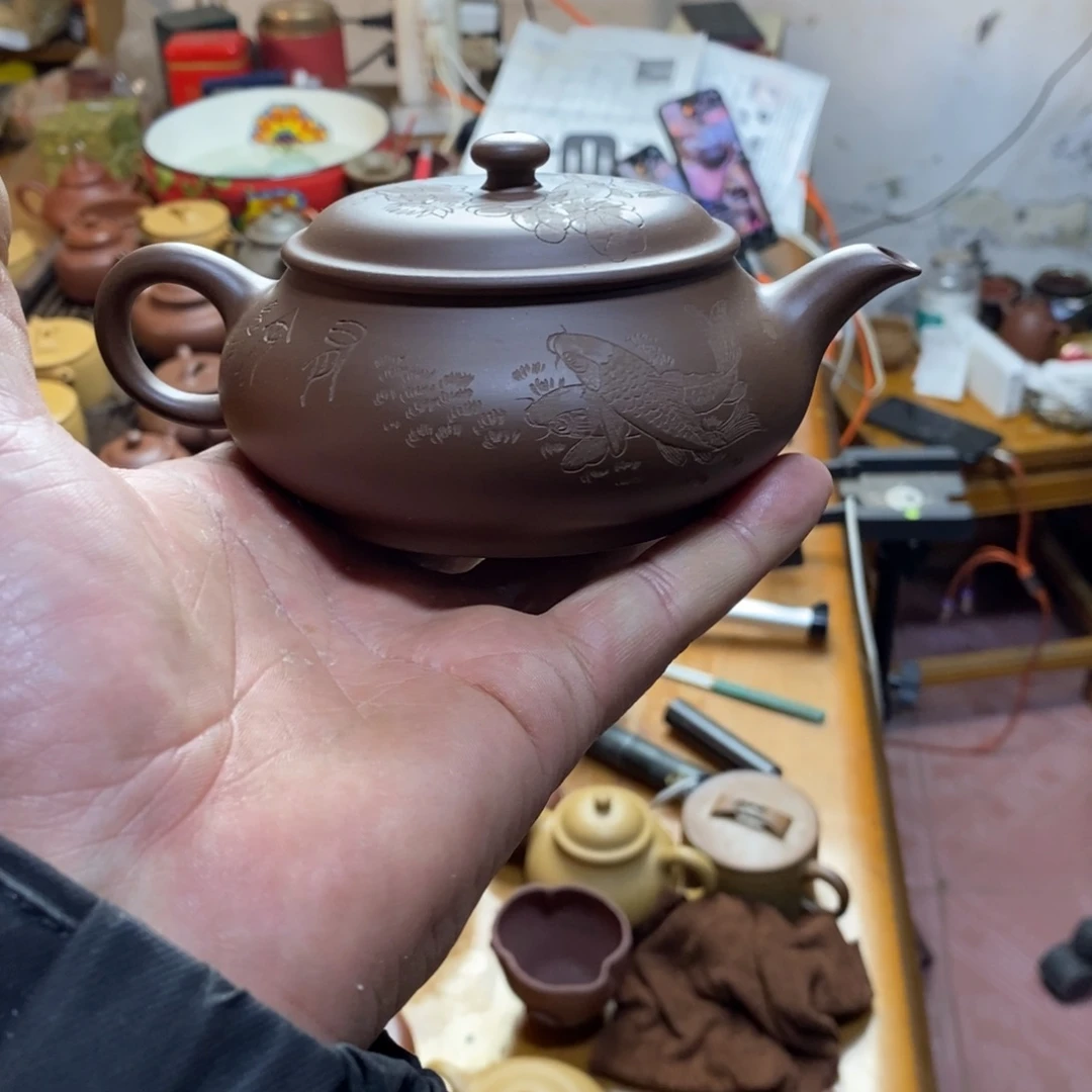 紫砂茶壶原矿零添加