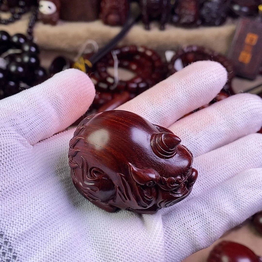 小叶紫檀手串/手链宝*谛听