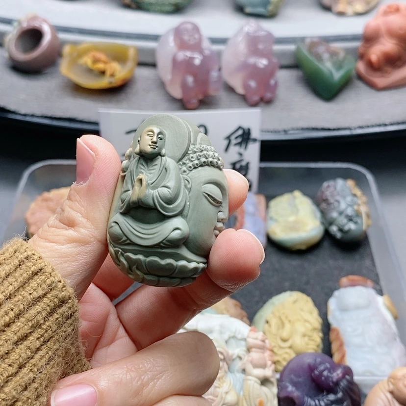 【闪购商品】未镶嵌吊坠定制石英质玉