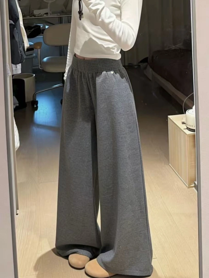 遛弯款 松紧腰卫裤#8283