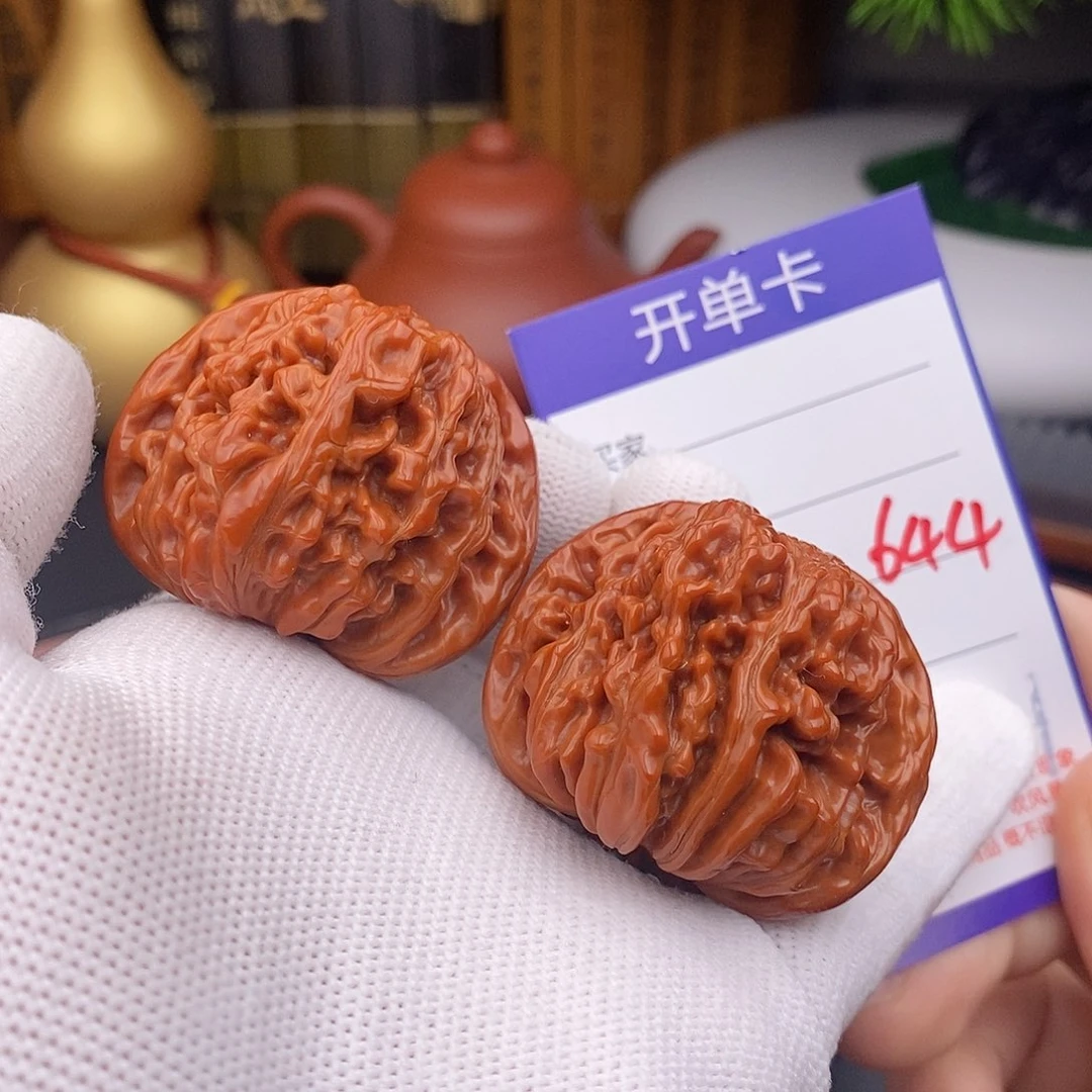 把件文玩核桃44楼子644