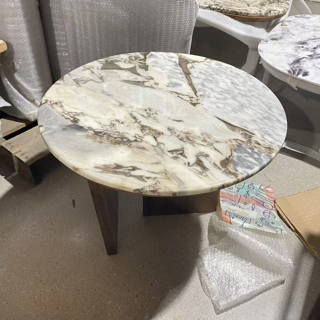 53022#60*45cm圆几茶几【不包安装】库存尾货（三楼）