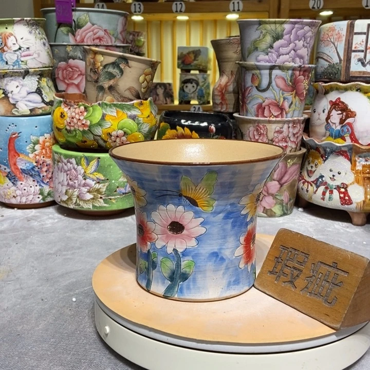 景德镇艺术手绘作品