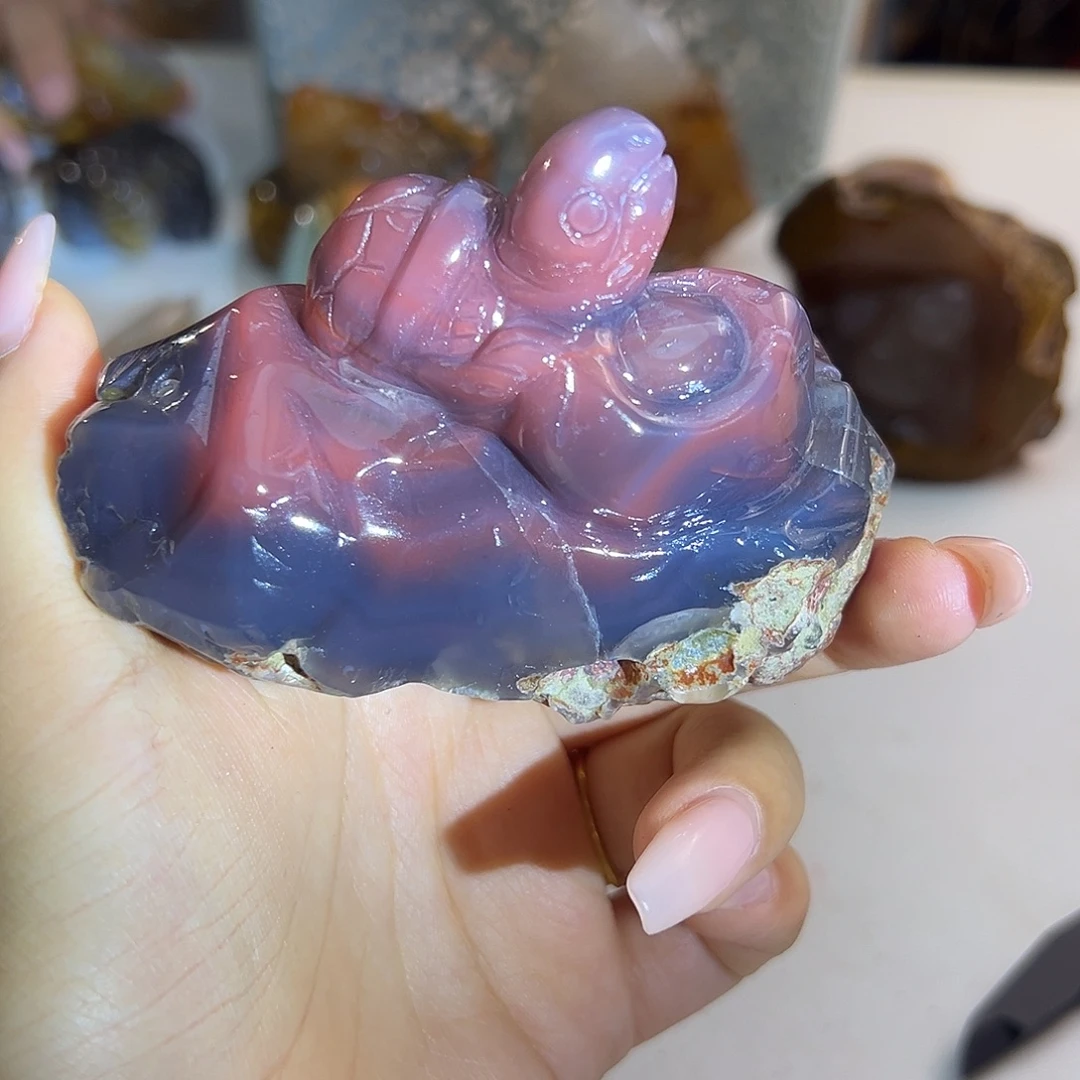 玛瑙/玉髓未镶嵌项链