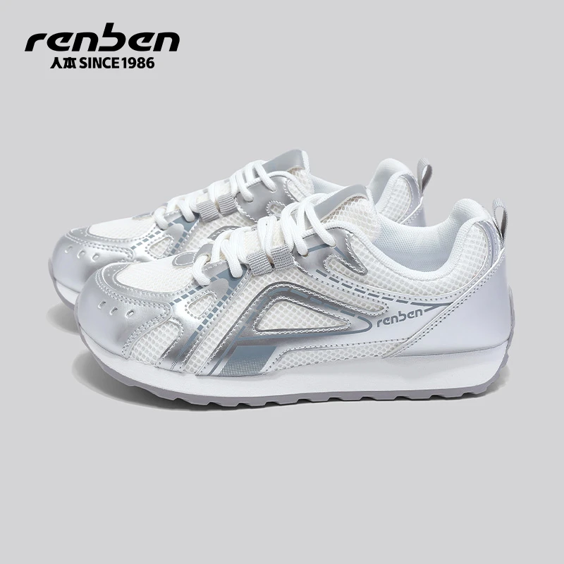 人本体育旗舰店透气夏季耐磨注压薄款时尚休闲鞋运动休闲鞋海妖风