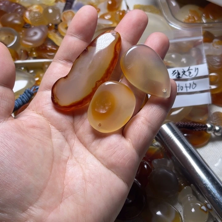 玛瑙/玉髓颈饰未镶嵌晓**～008