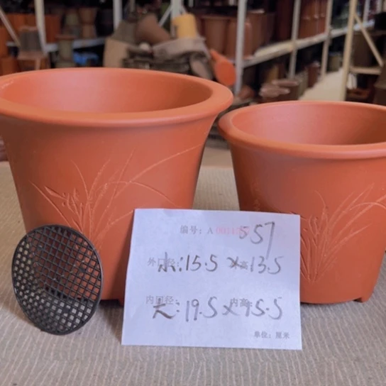 紫砂花盆紫紫砂盆