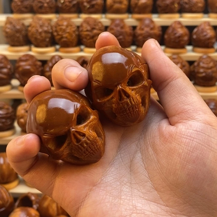 暗***蝶橄榄核手串/手链橄榄