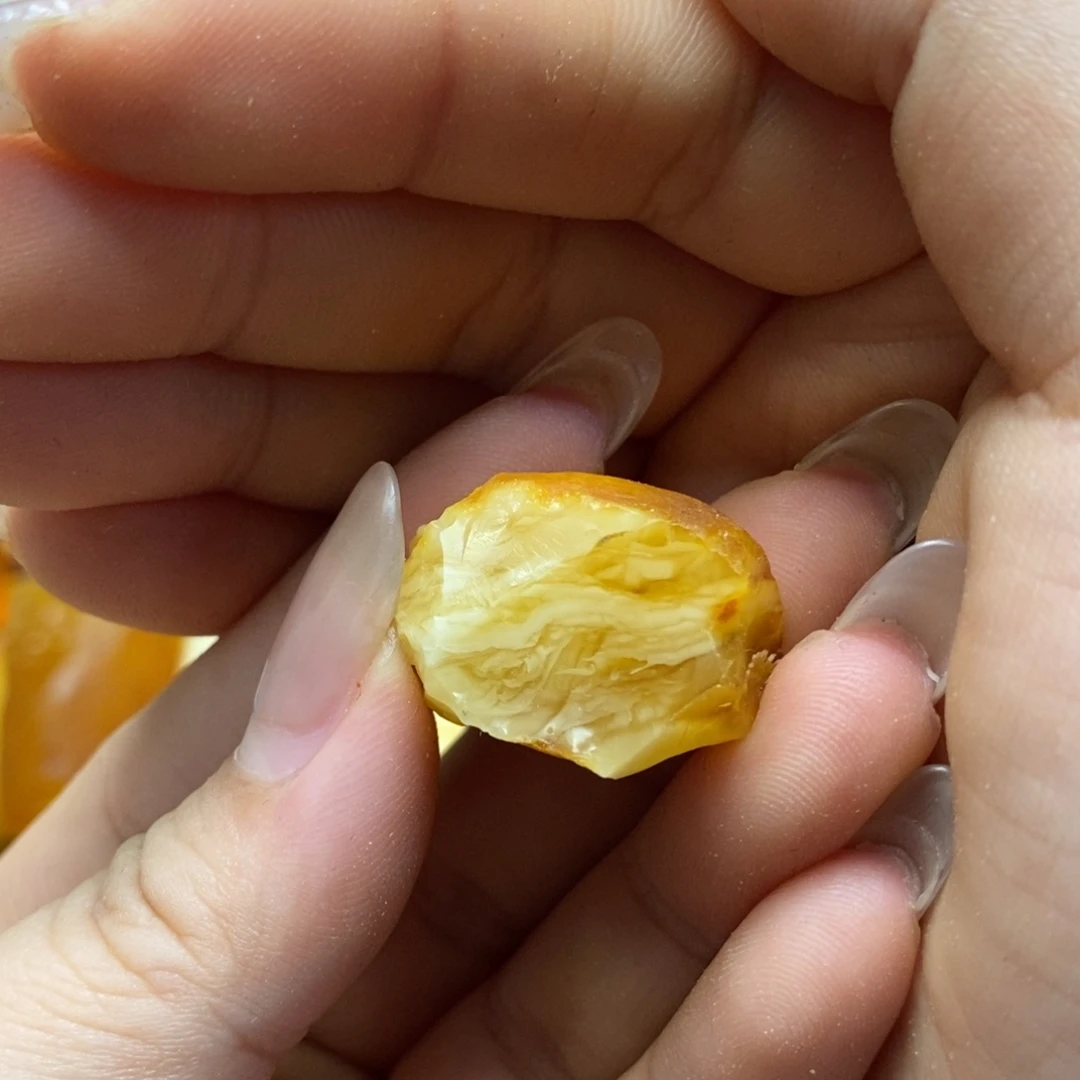 河***希定制琥珀未镶嵌传世琥珀蜜蜡定制