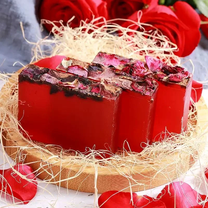 【日用定制】云南特产玫瑰精油皂1公斤玫瑰味薰衣草味可混搭