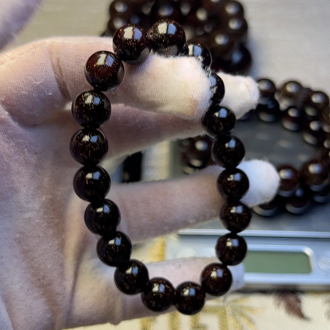 檀香紫檀（小叶紫檀）1.0 19颗满星