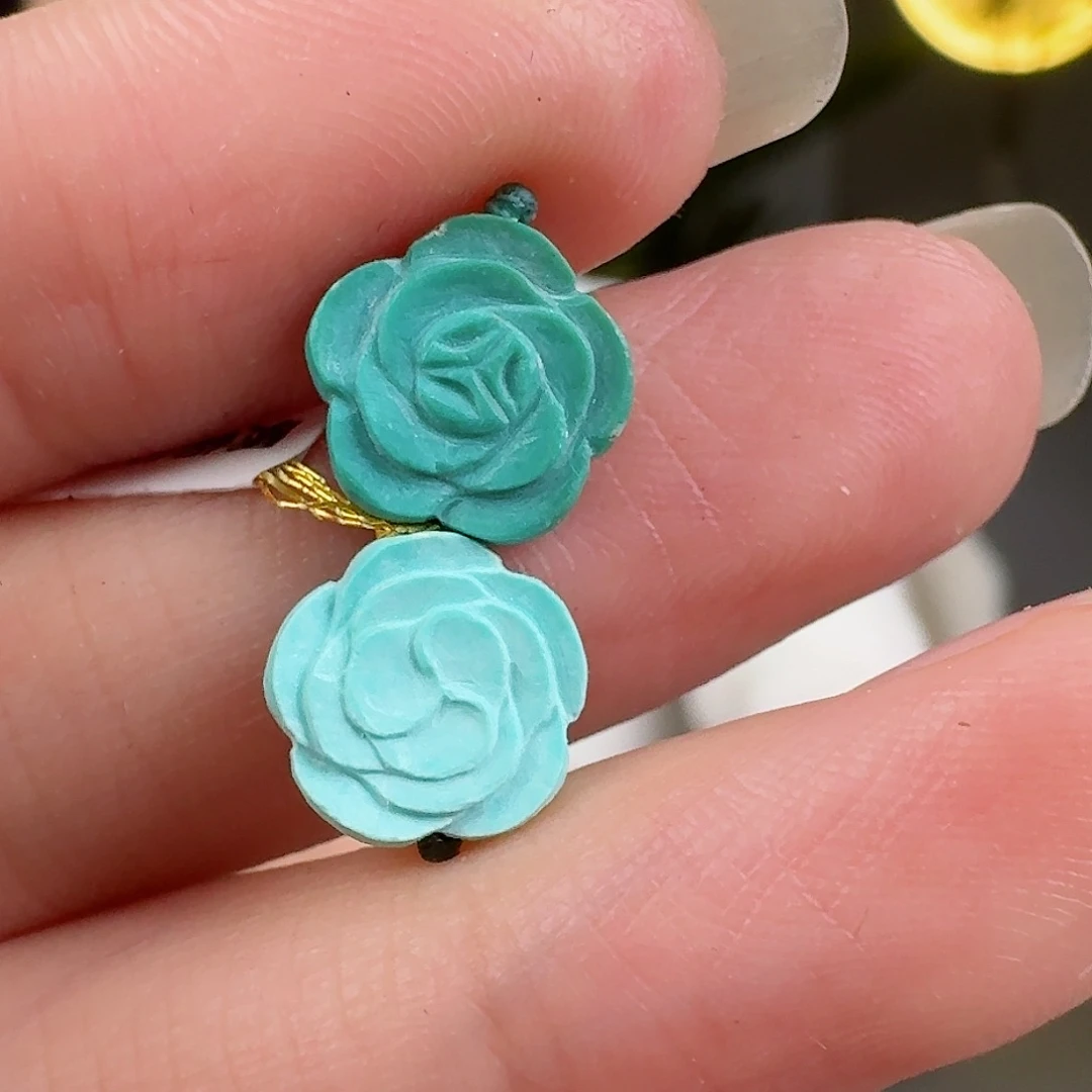 绿松石珠宝奇石未镶嵌