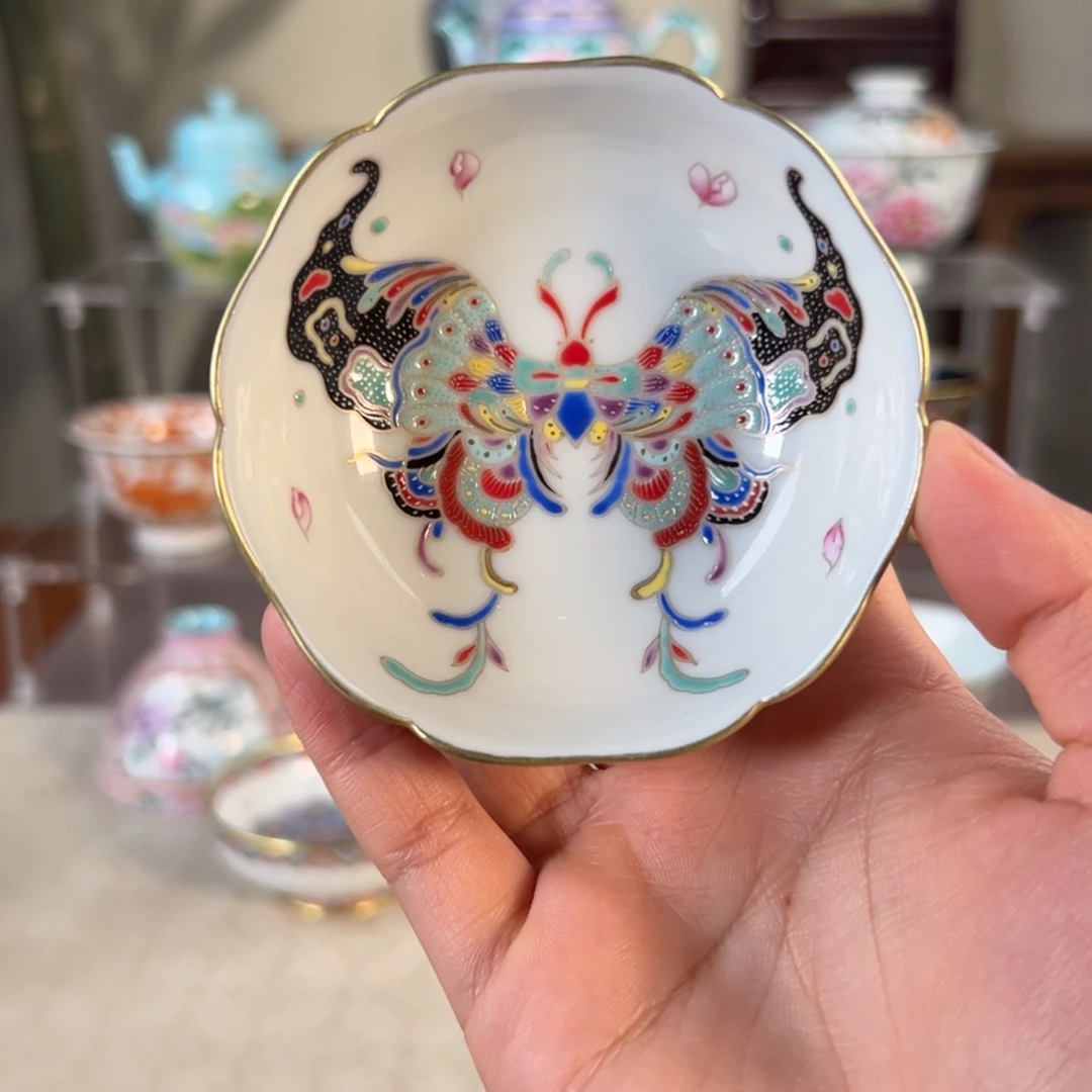 纯手工手绘 高端茶器
