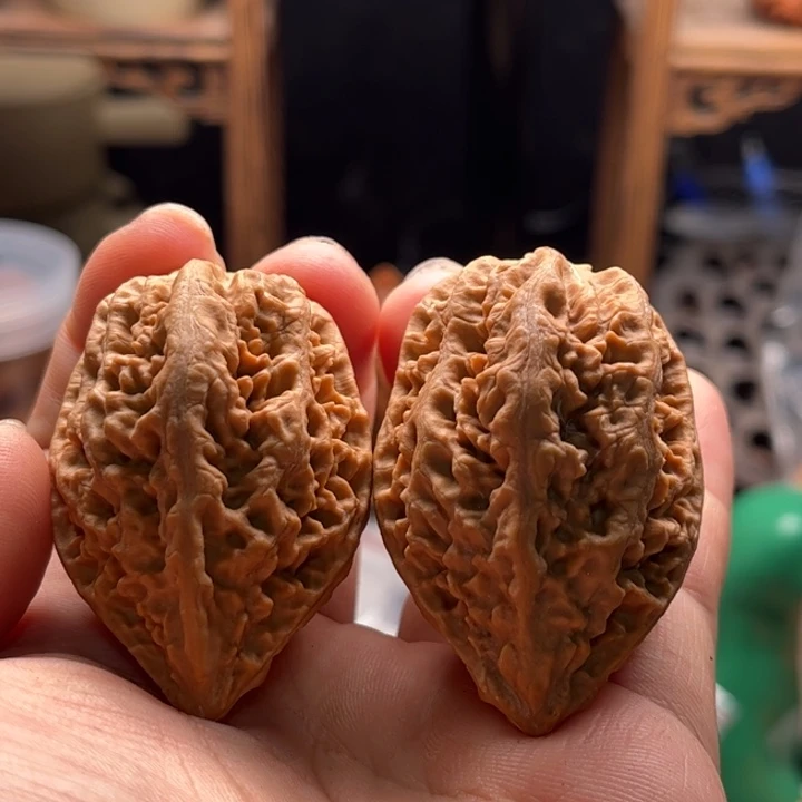 文玩核桃把件楸大胖82
