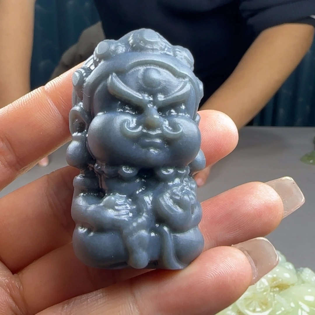 和田玉未镶嵌吊坠(不含链)