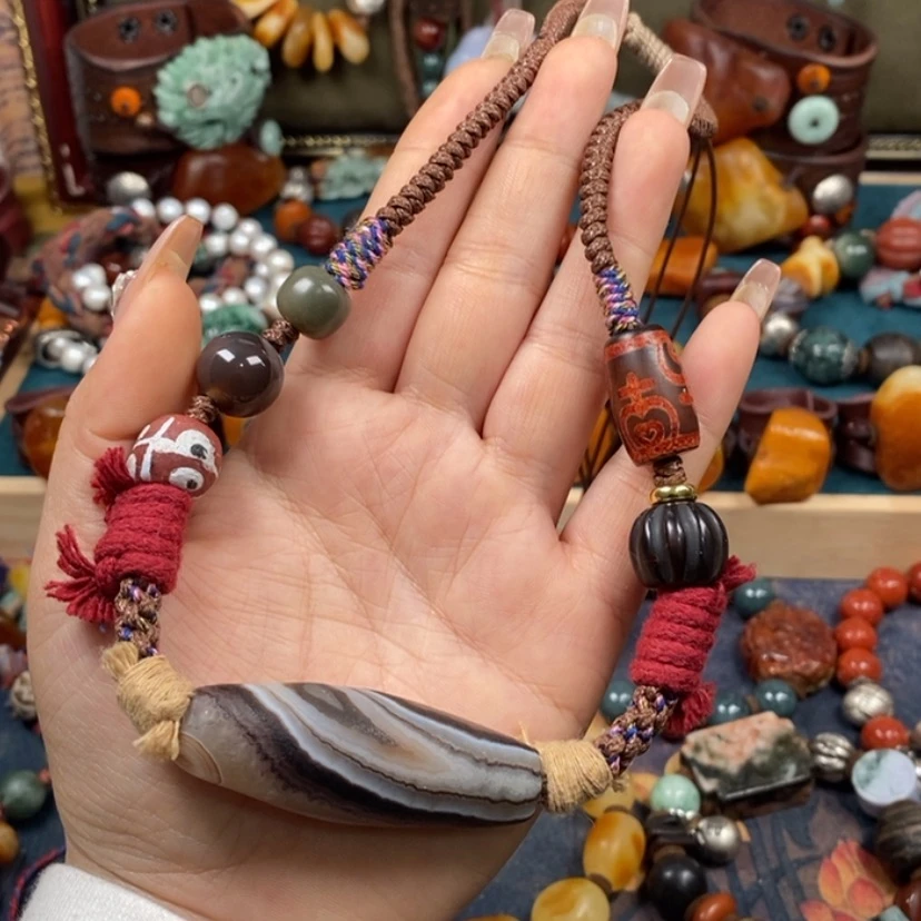 【闪购商品】玛瑙/玉髓颈饰未镶嵌