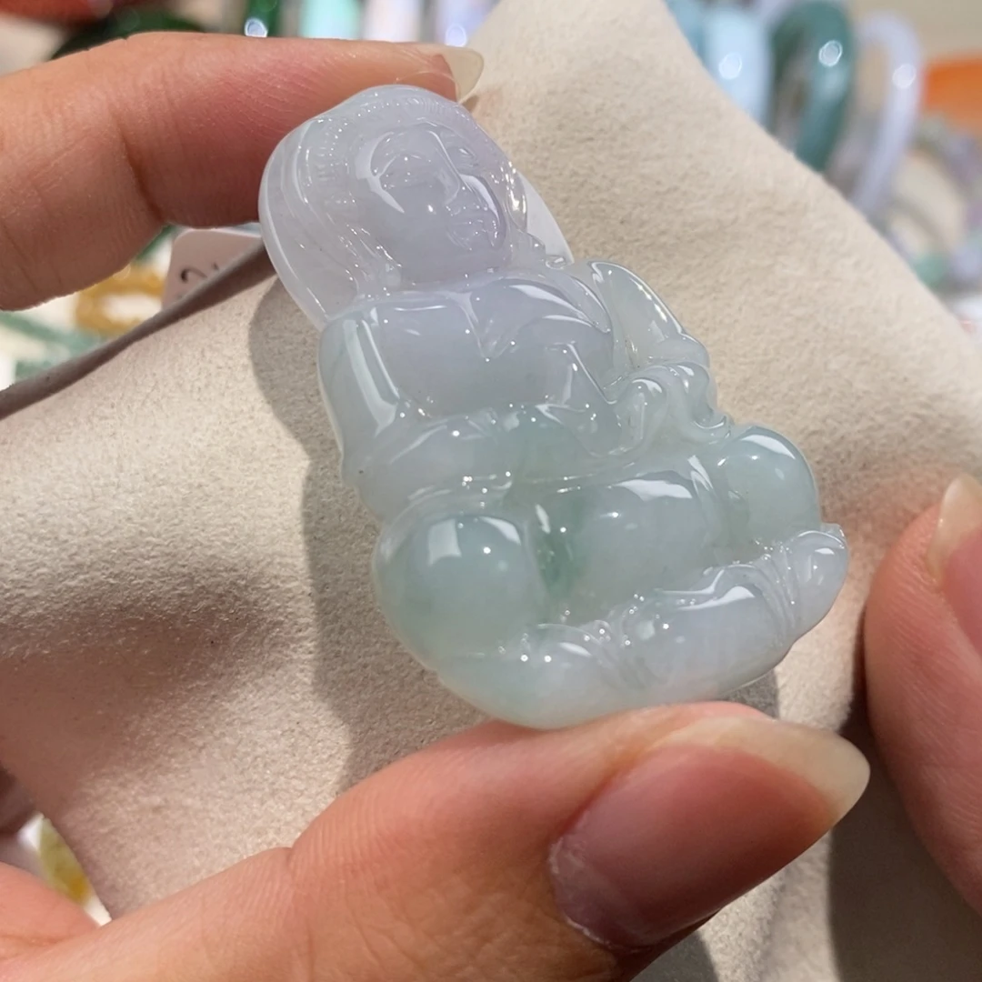 翡翠未镶嵌颈饰翡翠吊坠