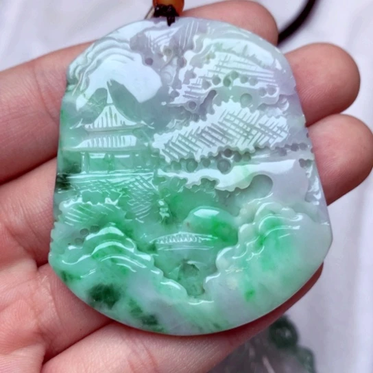 翡翠吊坠(不含链)未镶嵌