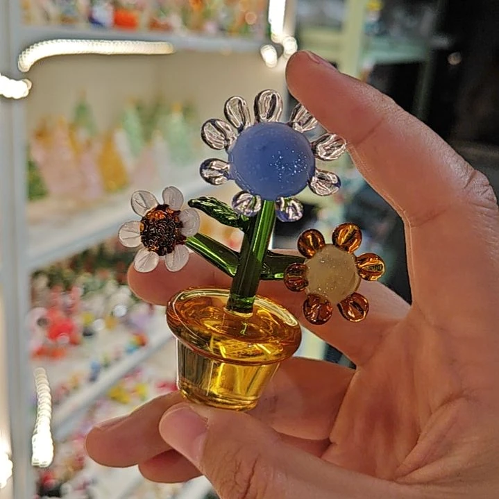 琉璃手工艺品花盆