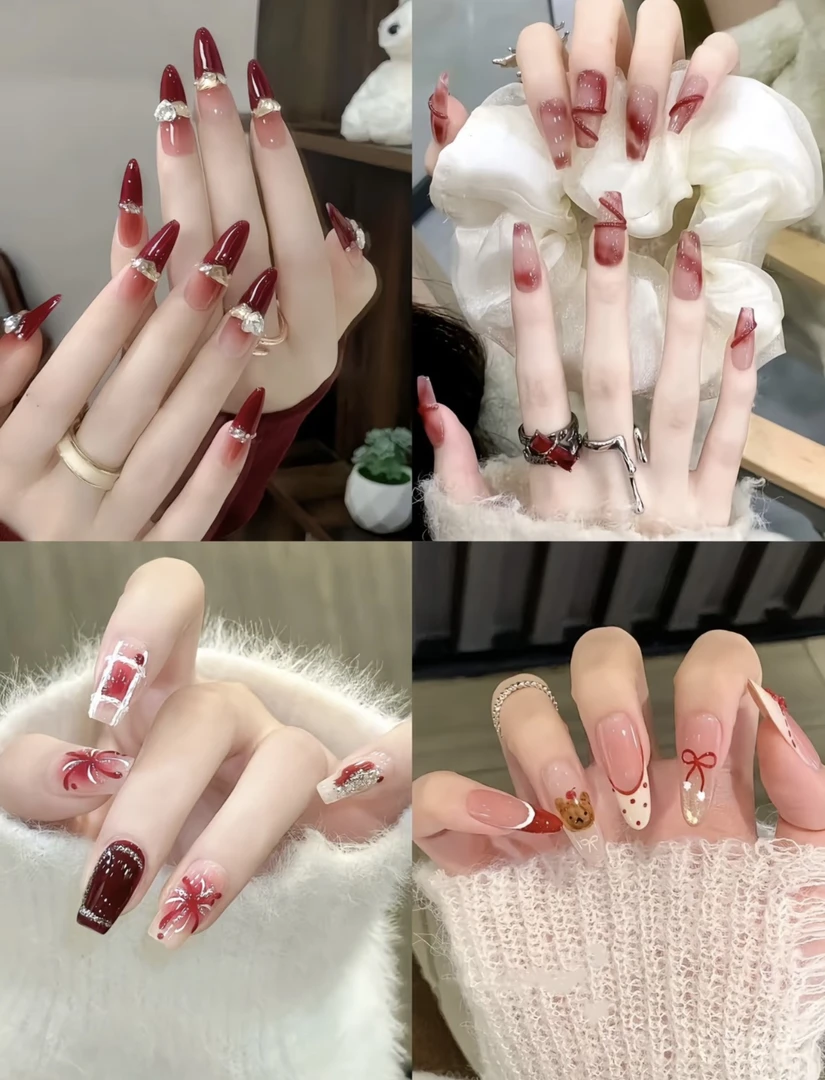 （直播间专享）纯手工穿戴甲 备注编号