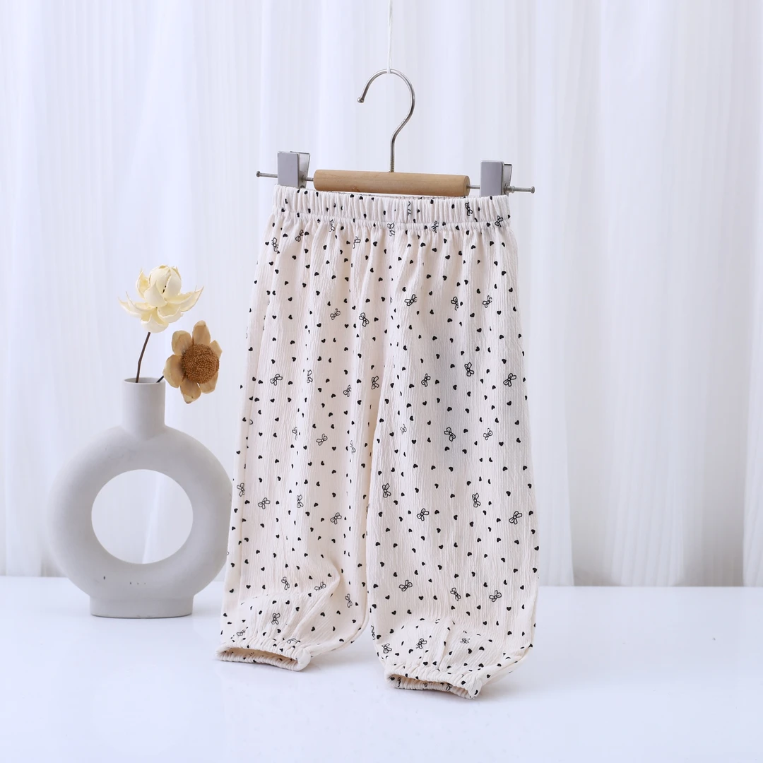 【不怕蚊虫】宝宝防蚊裤儿童长裤男女童夏季薄款婴儿灯笼裤子夏装