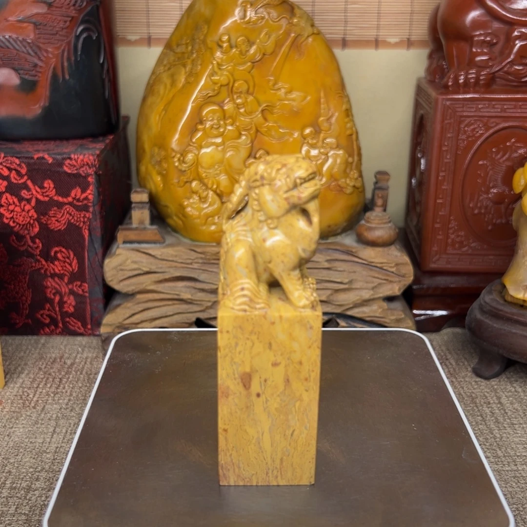 寿山石印石精品印章