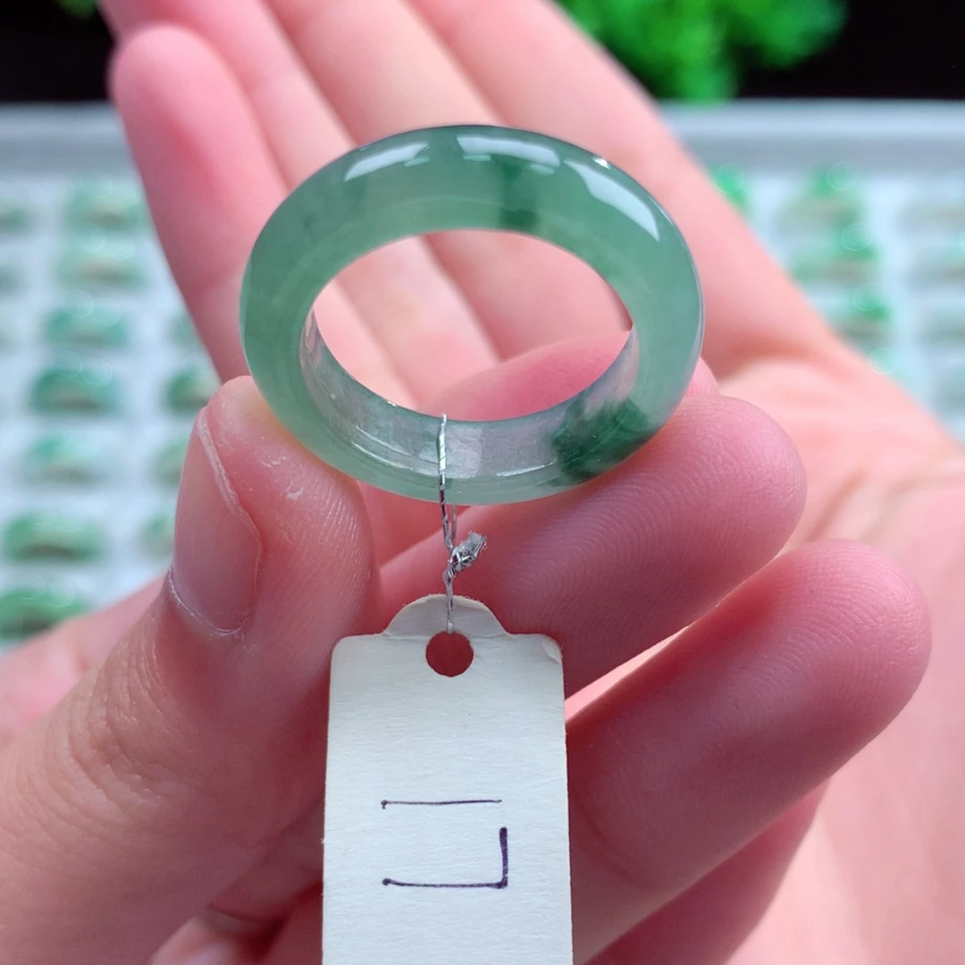 未镶嵌戒指翡翠天然