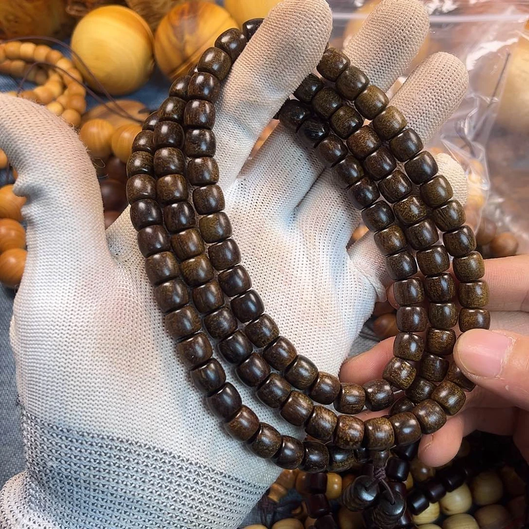 倾***醒手串/手链贡木10绿龙