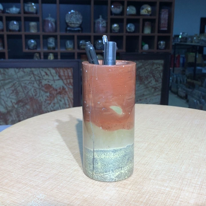 ，广西国画石摆件，收藏观赏