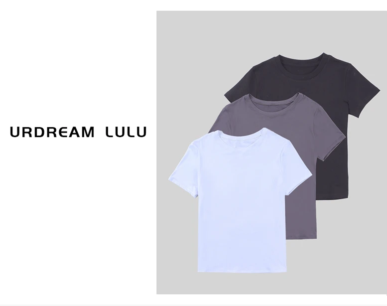 [冷萃美学] 夏凉感休闲牛奶T恤女宽松纯色透气短袖可机洗-P10222