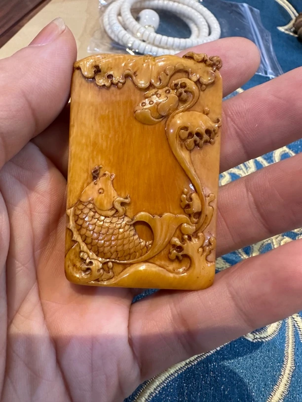 猛犸牙 全手工全清刀莲年有鱼