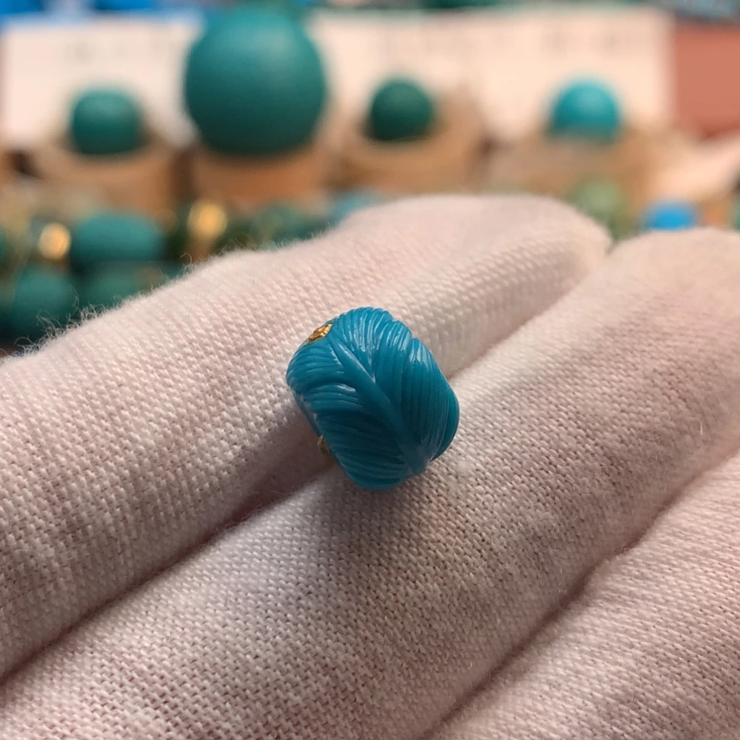 绿松石未镶嵌绿松石10.2mm