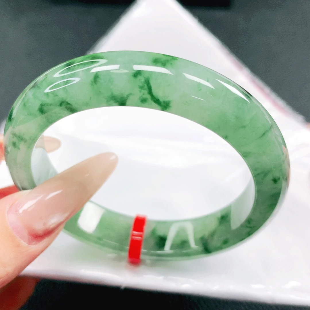 翡翠未镶嵌手镯54