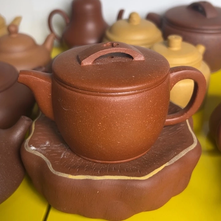 茶壶紫砂降坡汉瓦150cc
