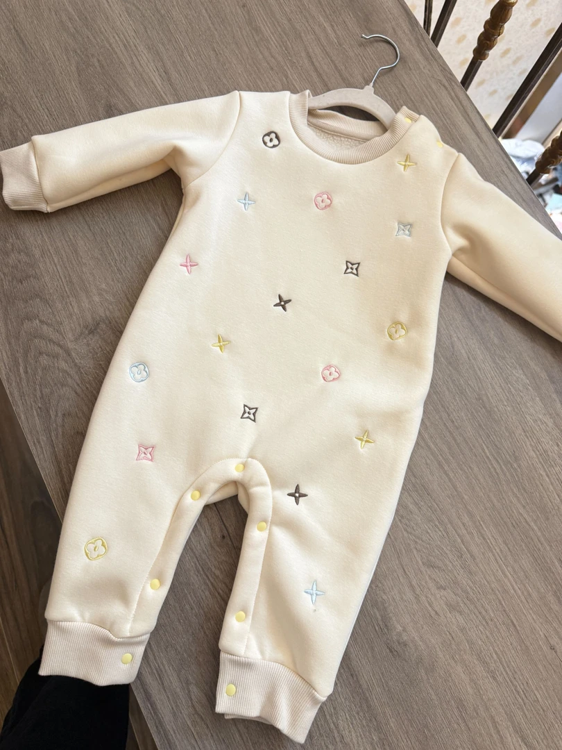 老花加绒满刺绣秋冬长爬