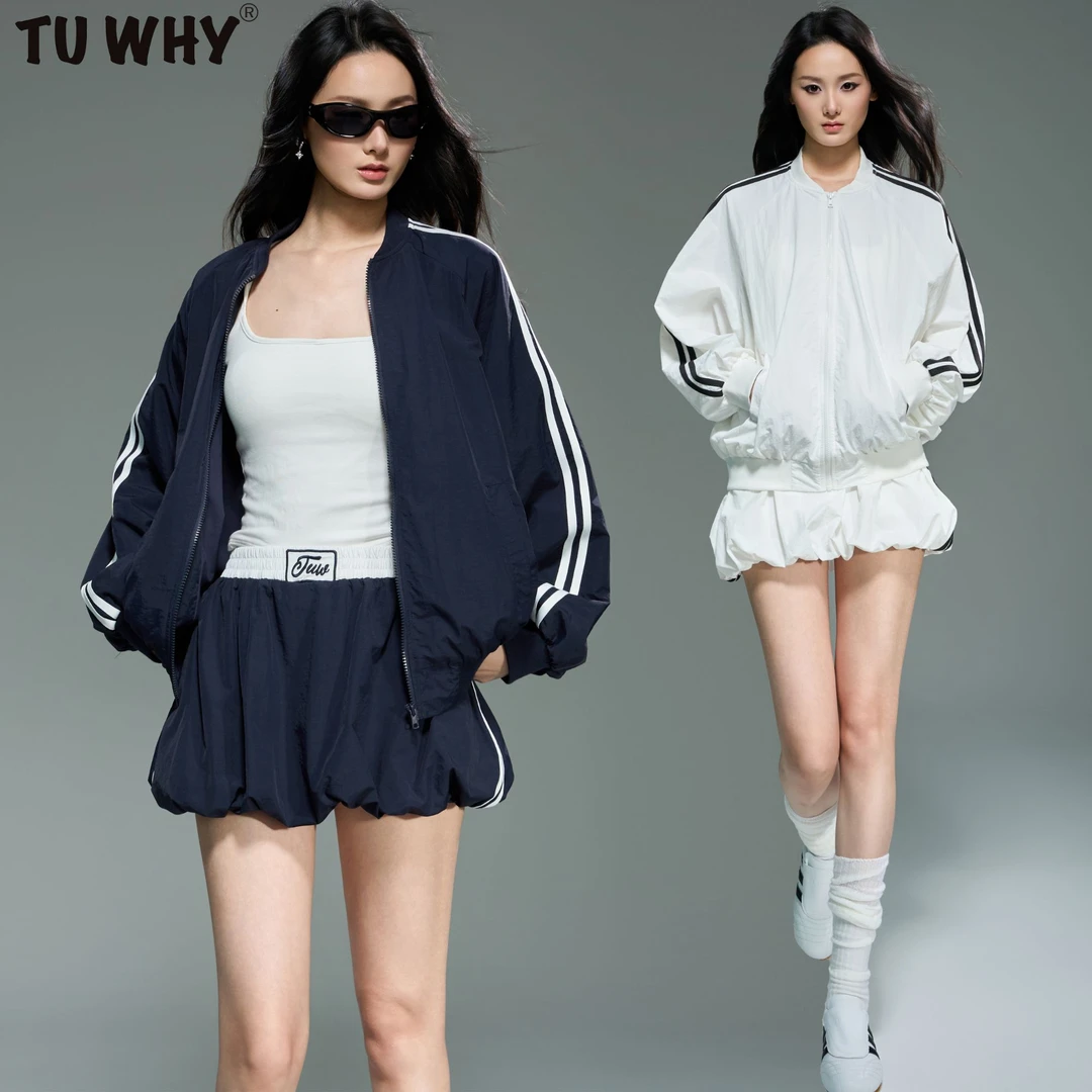 Tu why“轻量户外”运动休闲松弛感棒球服长袖外套早秋