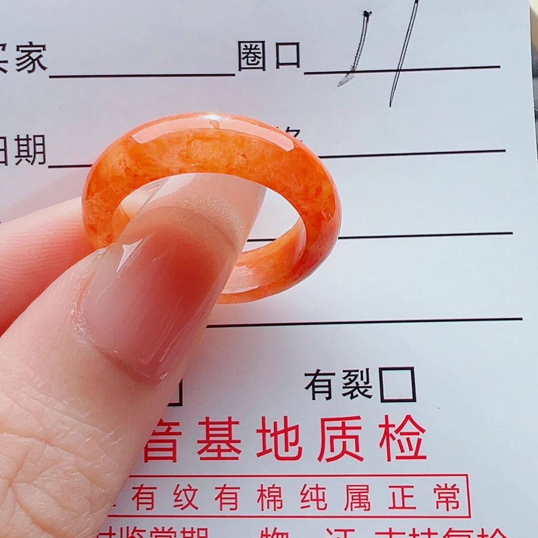 未镶嵌戒指翡翠没***钱戒圈