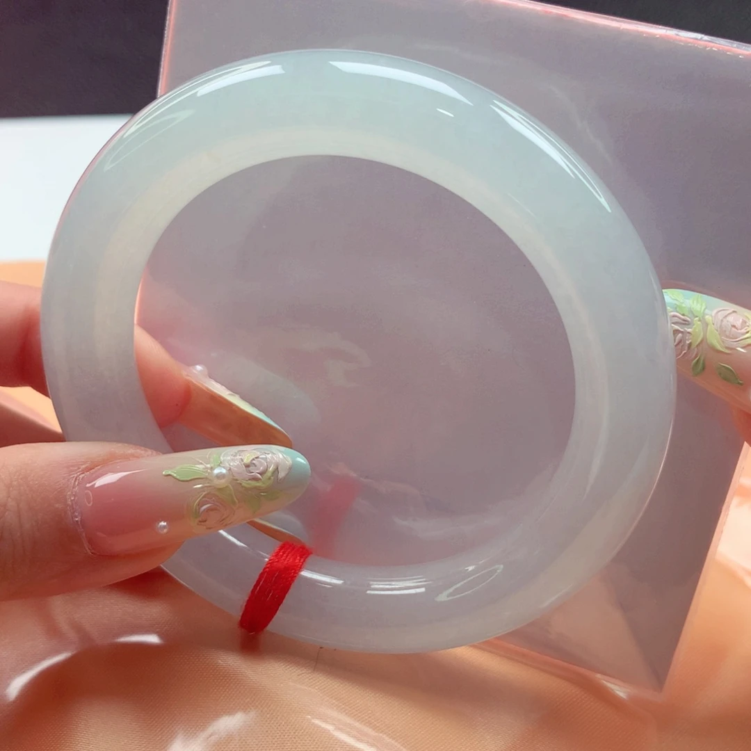 翡翠手镯未镶嵌天然缅甸翡翠A货手镯 218号