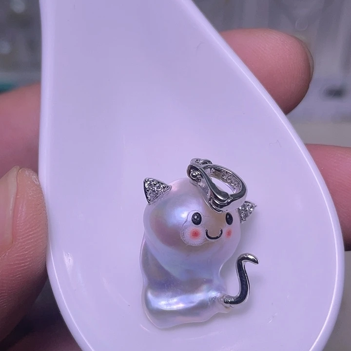 颈饰合金淡水珍珠65