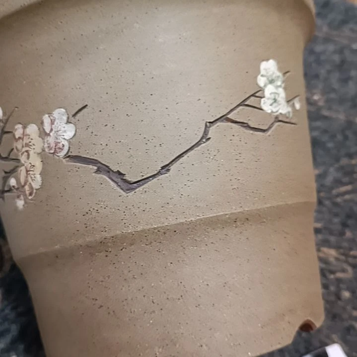 文***夫宜兴产紫砂花盆宜兴产