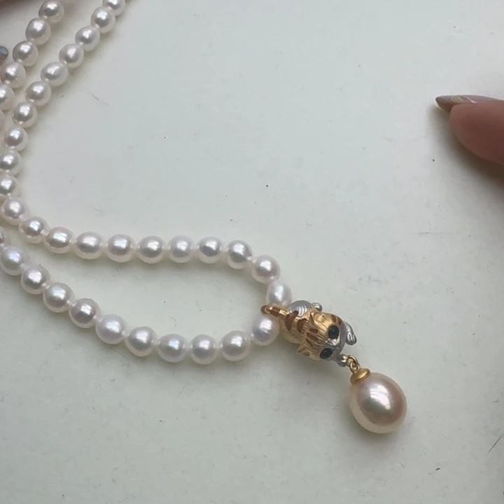 淡水珍珠未镶嵌颈饰