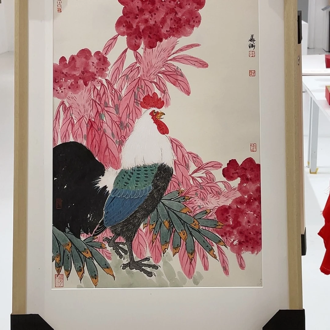 国画以文会友郭华卫