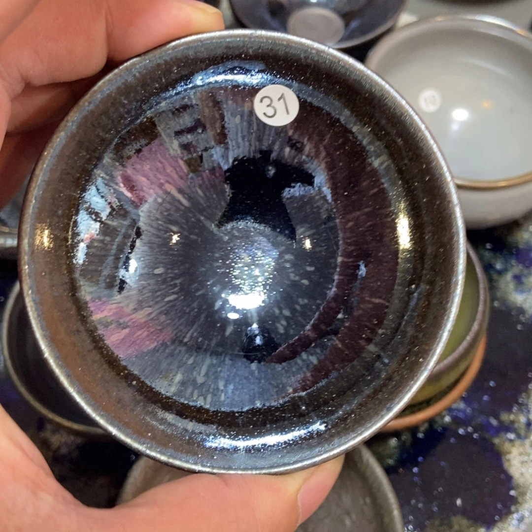 茶盏117 建窑建盏龙窑柴烧