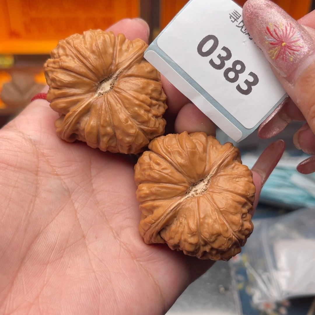 文玩核桃把件南瓜墩44.0383