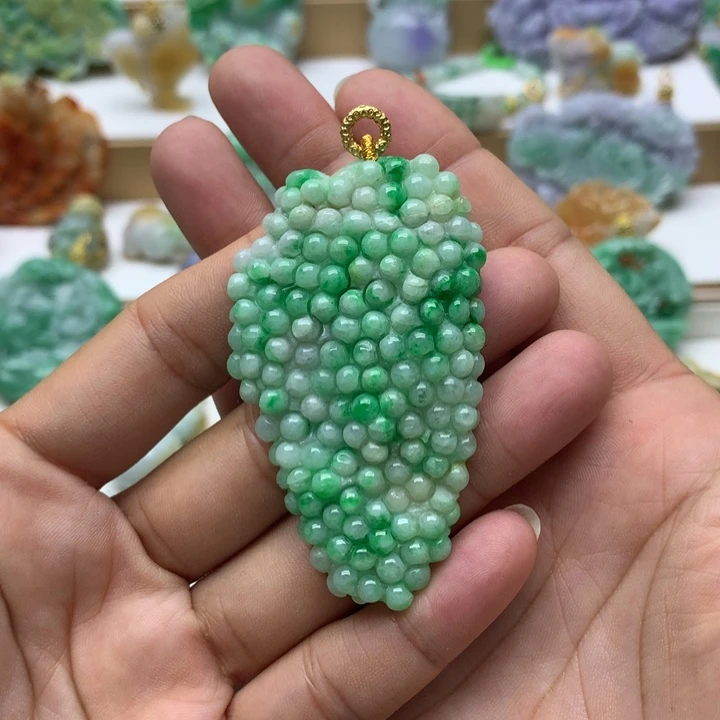 颈饰未镶嵌翡翠翡翠