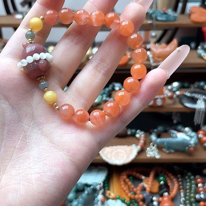 合金手链玛瑙/玉髓饰品