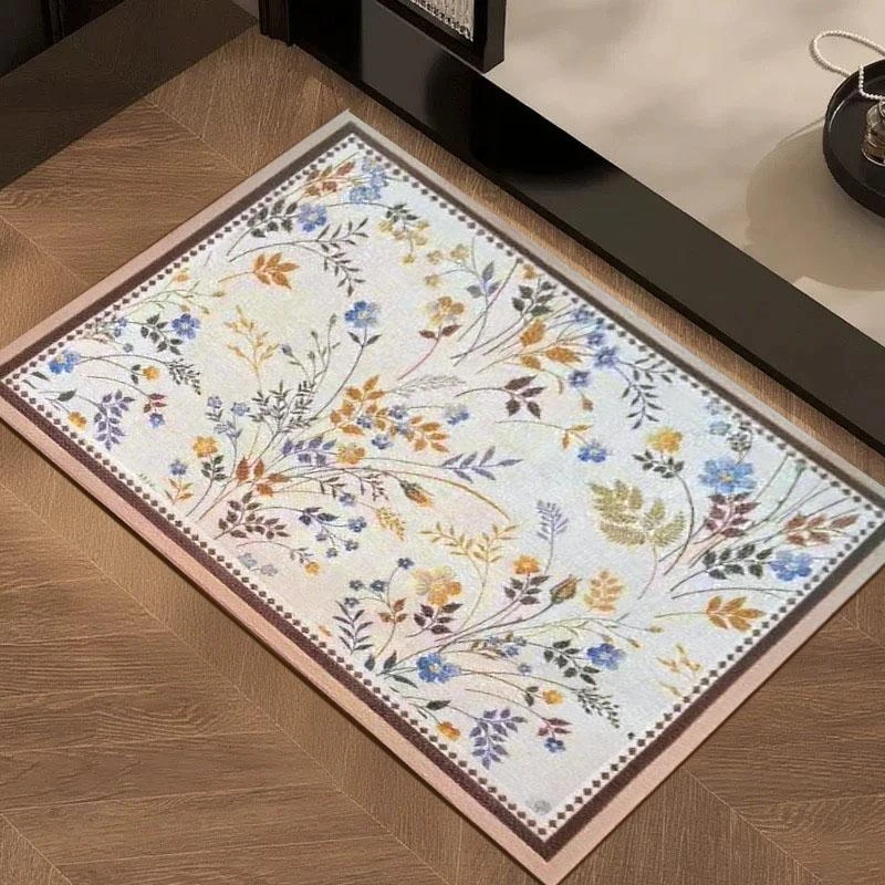 A45-1【50*80】小清新风浴室吸水防滑耐磨免洗易打理硅藻泥地垫