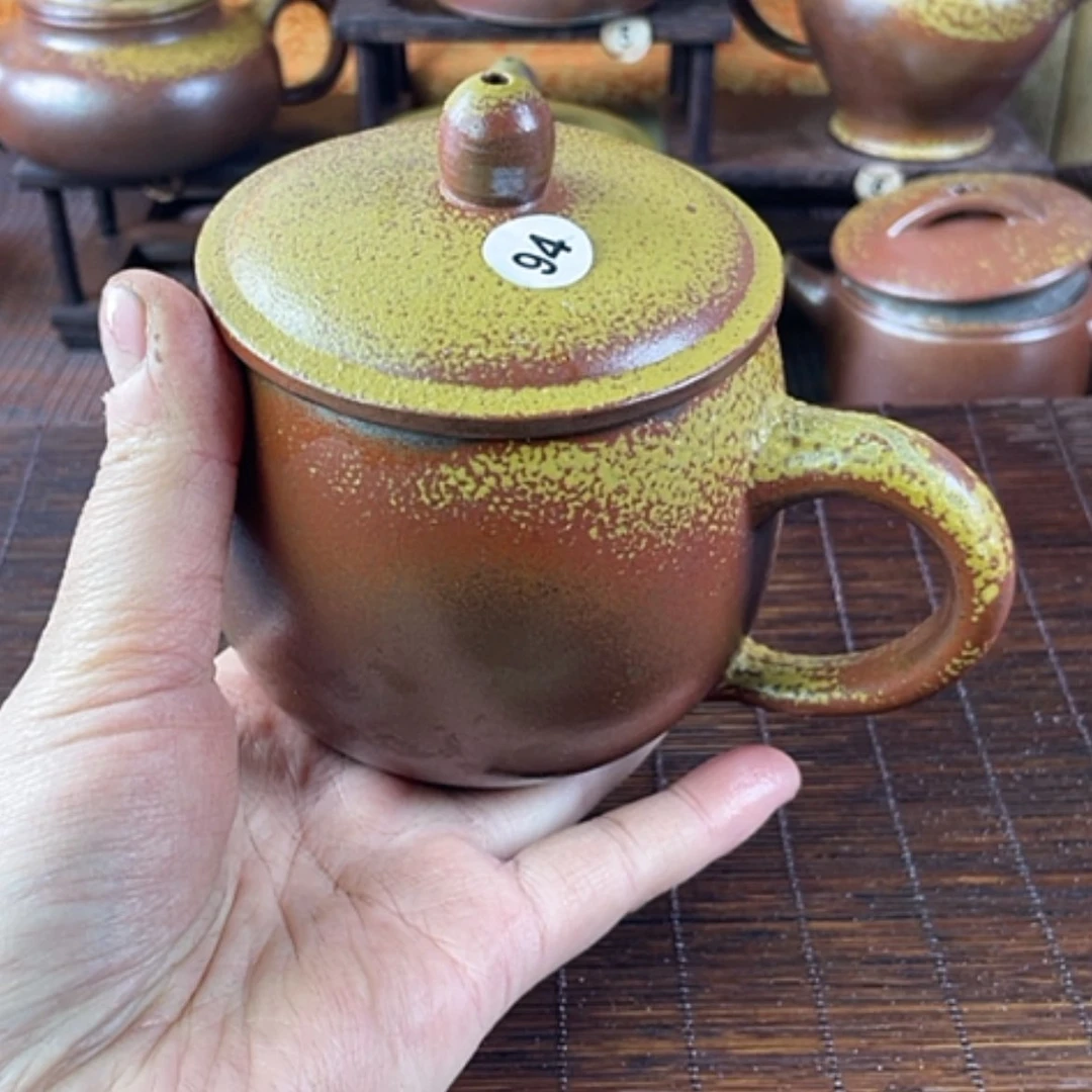 【闪购商品】柴烧盖杯350毫升左右